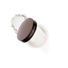 Laura Mercier Secret Brightening Under-Eye Setting Powder tube shows light, weightless feel for concealer longevity