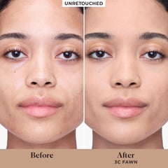 Swatch of Laura Mercier Blurred Matte showing sheer coverage