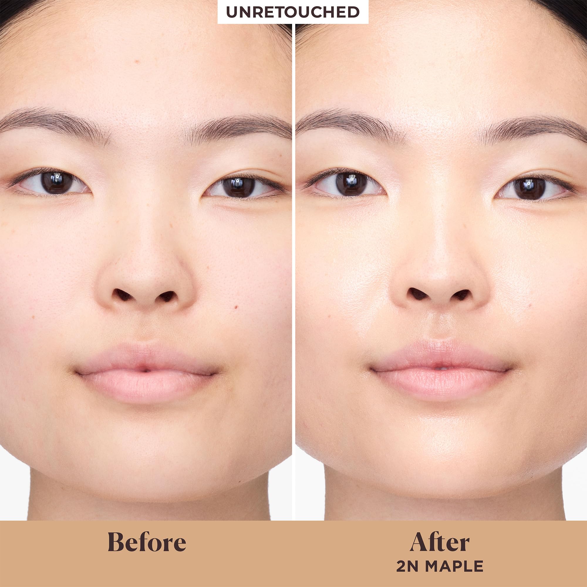Texture swirl of Laura Mercier tinted moisturizer showing sheer to light coverage