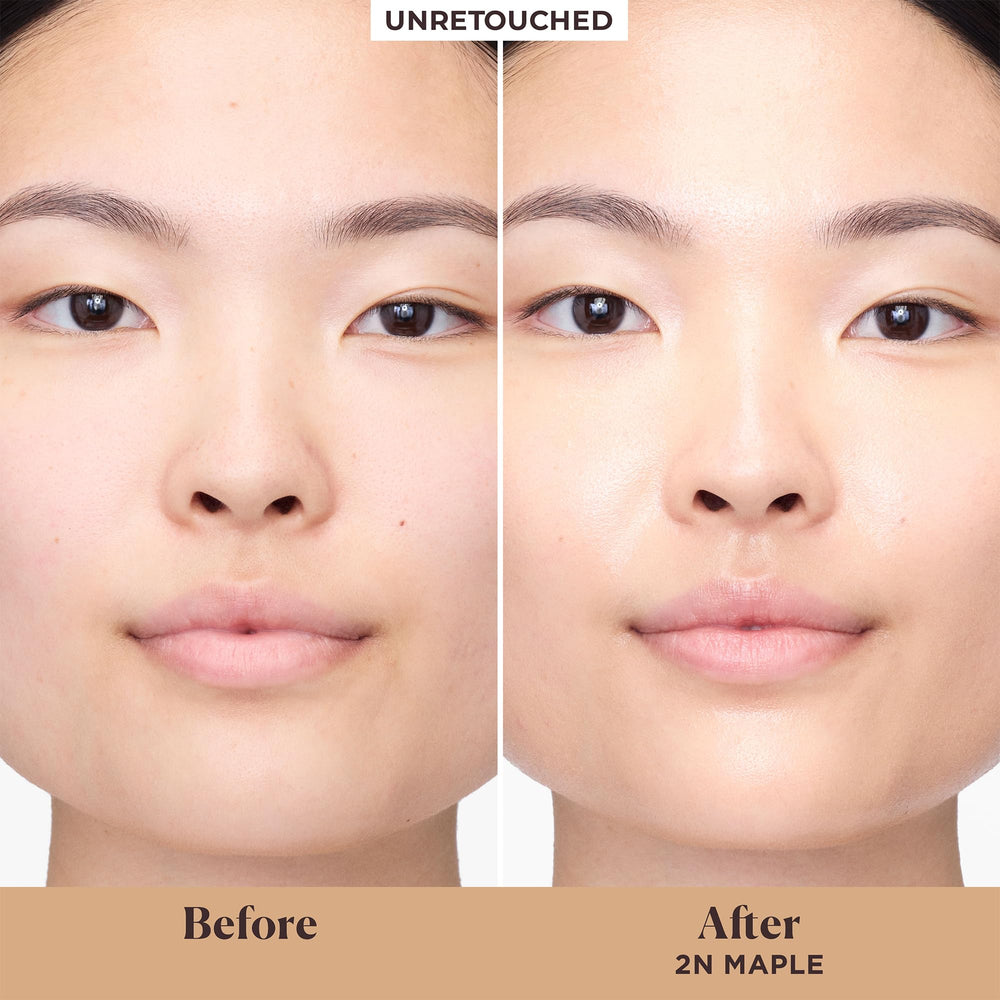 Texture swirl of Laura Mercier tinted moisturizer showing sheer to light coverage