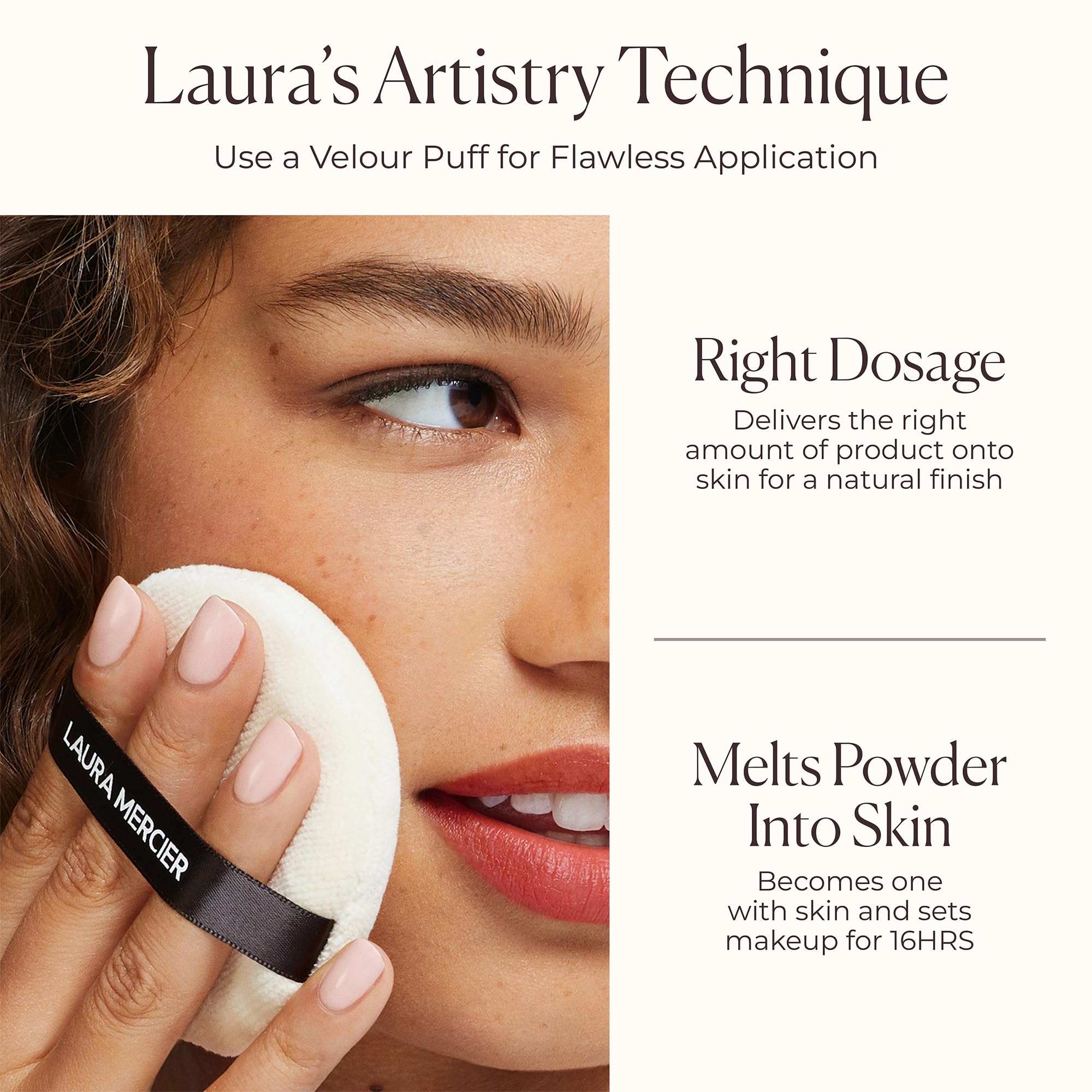 Laura Mercier translucent powder packaging highlighting limited-edition design