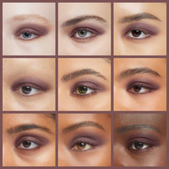 Lauren Brooke Cosmetiques Organic base creme eyeshadow highlighting natural pigments and skin-friendly feel.