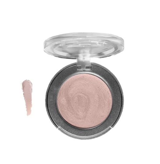 Lauren Brooke Cosmetiques Dahlia Shimmer Cream Eyeshadow swatch with rich pigment and smooth blend.