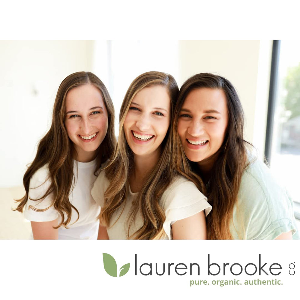 Lauren Brooke Cosmetiques compact open showing travel friendly design