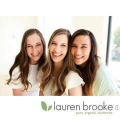 Lauren Brooke Cosmetiques compact open showing travel friendly design