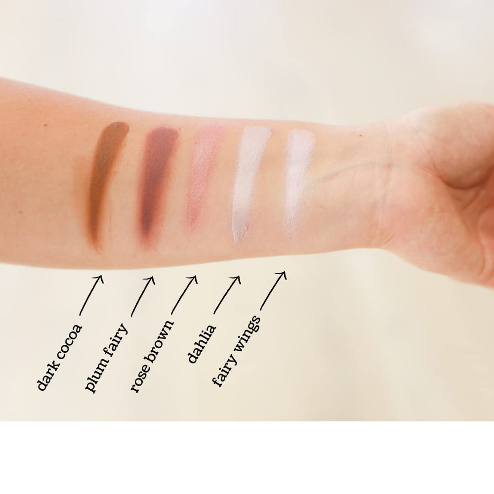 Lauren Brooke Cosmetiques Earth-mineral pigments produce opulent color in Plum Fairy shade.