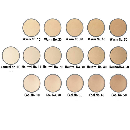 Lauren Brooke Cosmetiques pressed foundation compact highlighting organic base for natural coverage
