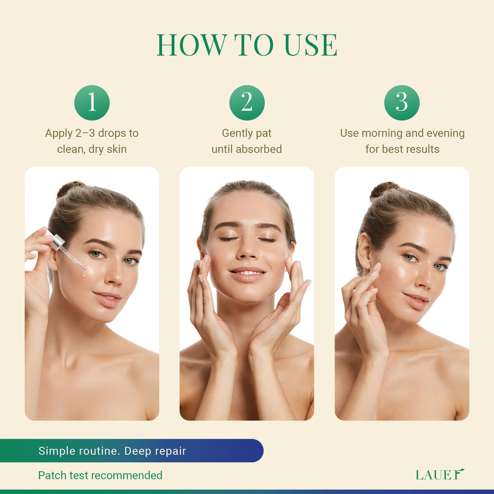 Ingredient list highlight on LAUER COSMETIC Centella serum with ceramides and peptides