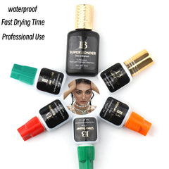 Lava Lash professional-use glue with safety cues and handling tips.