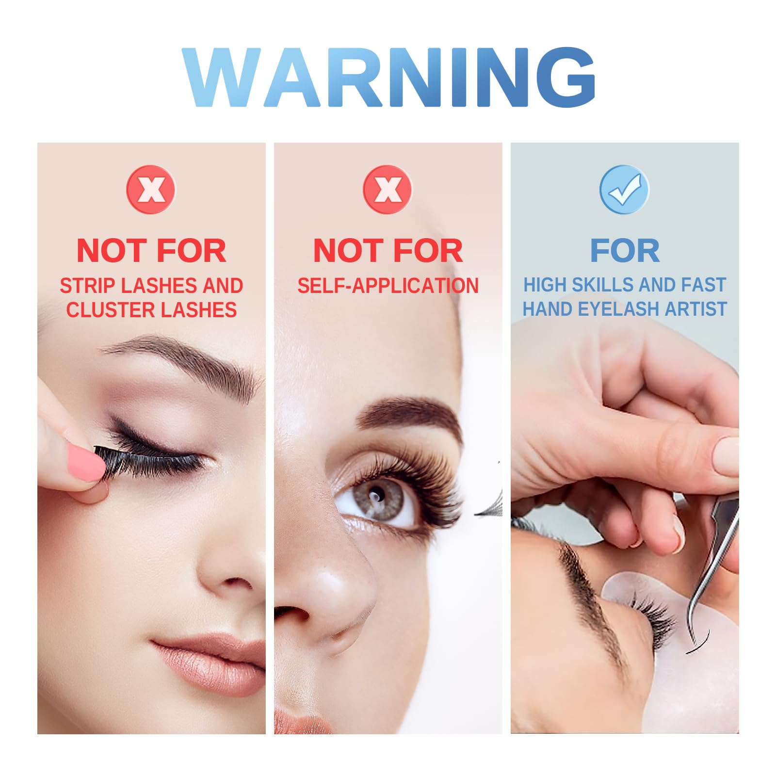 Lava Lash professional-use note emphasizes clean handling and safety.