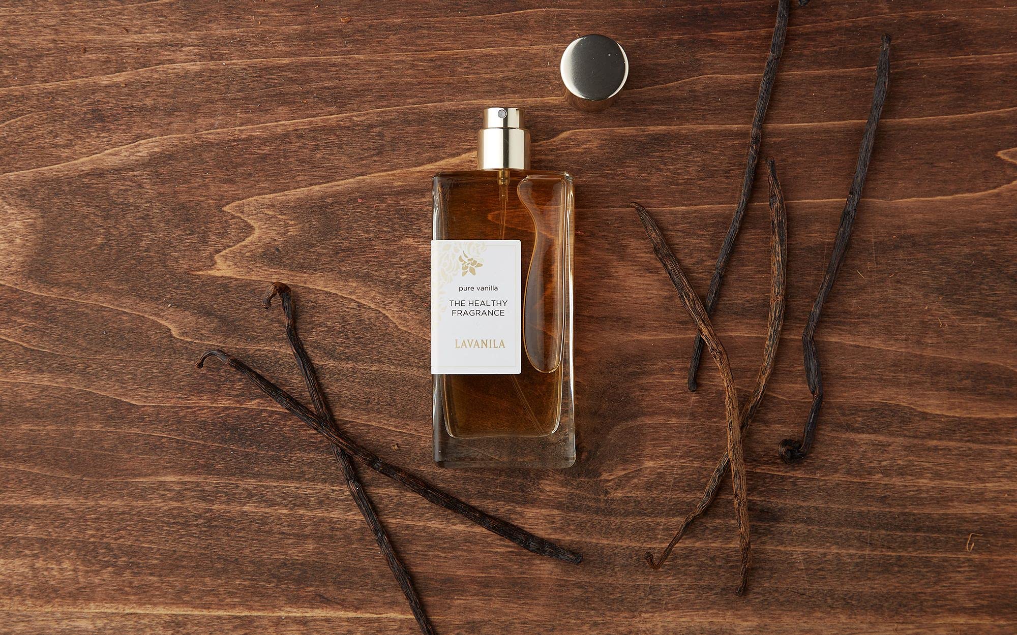 Lavanila perfume set essential shot highlights everyday vanilla versatility.