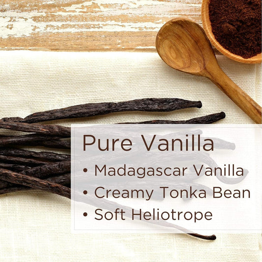 Lavanila Pure Vanilla roller bottle close-up for a creamy, everyday vanilla scent.