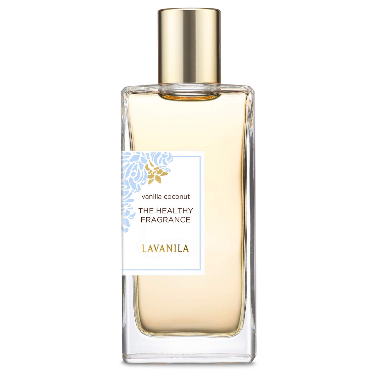 Lavanila Vanilla Coconut perfume bottle showcasing tropical vanilla aroma for everyday wear.