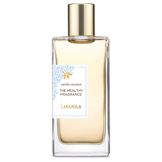 Lavanila Vanilla Coconut perfume bottle showcasing tropical vanilla aroma for everyday wear.