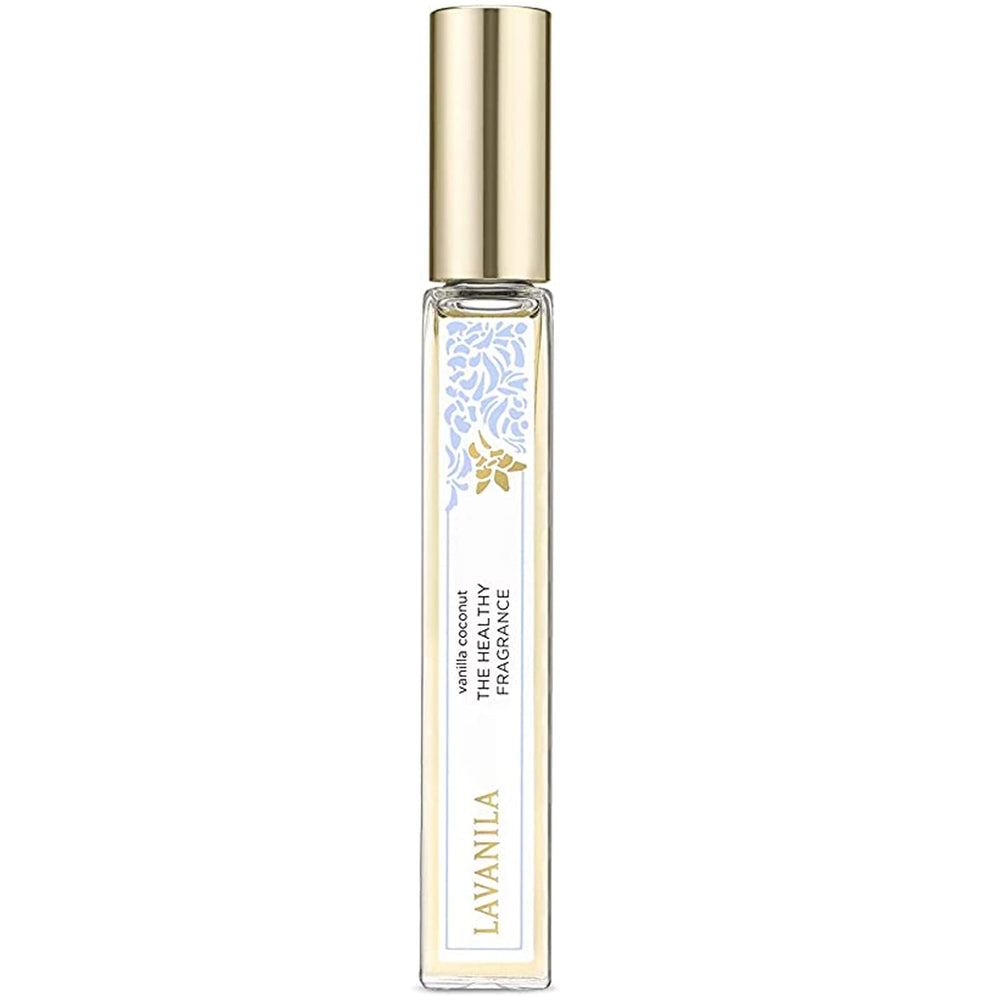 Lavanila Vanilla Coconut Perfume bottle showing tropical notes for everyday wear