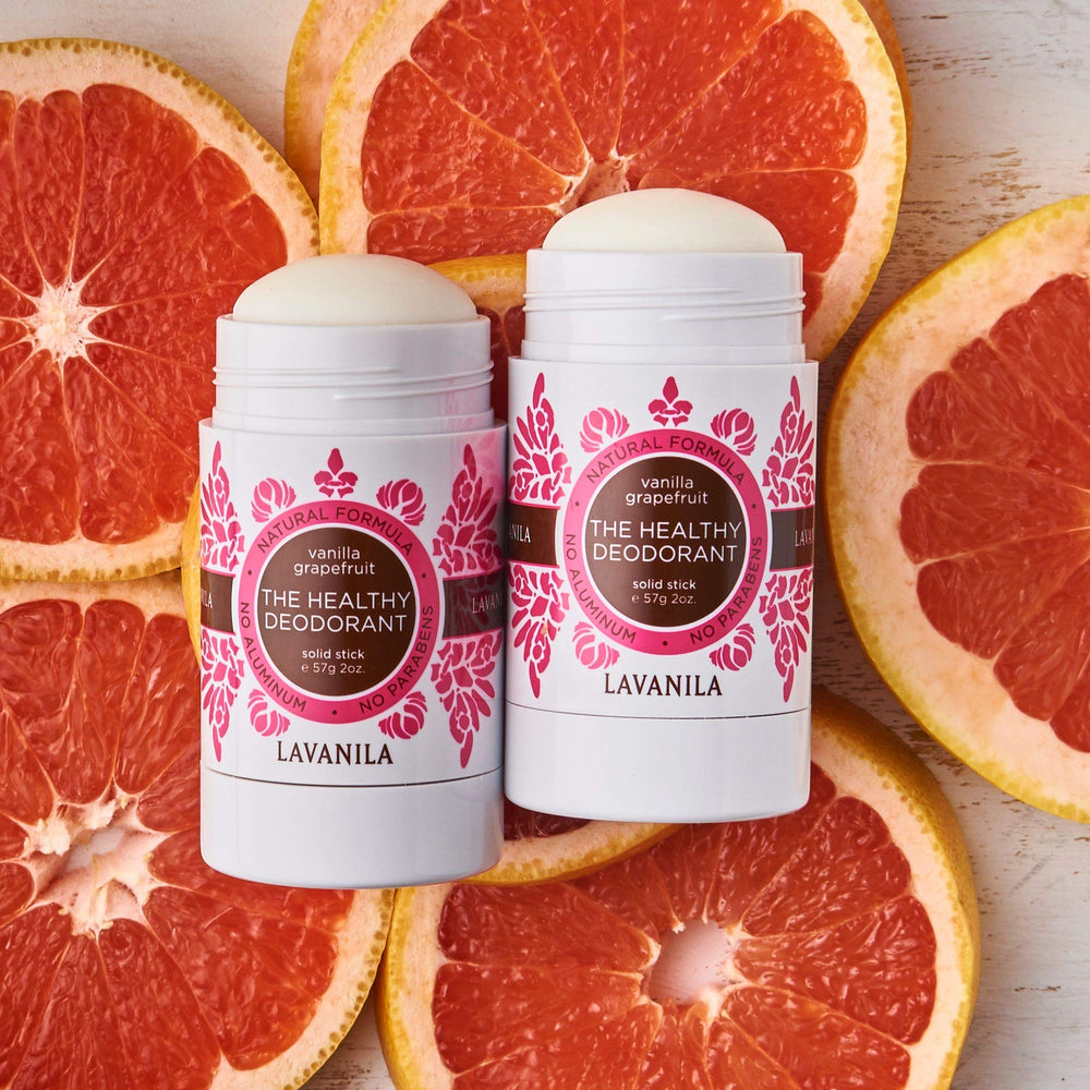Application glide shows smooth, non-staining coverage for daily use.
