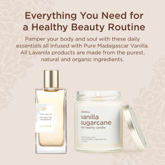 Lavanila packaging and product for everyday elegance.