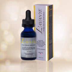 Soft fragrance of the L'avante serum enhances a calm skincare routine