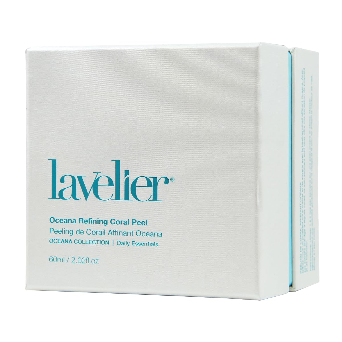 Lavelier Intensive Facial Peel texture close-up showing creamy exfoliating blend