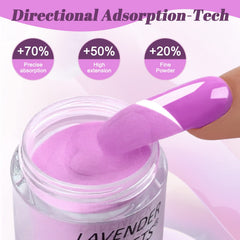 Lavender Violets 36-color set covers nude to neon shades for seasonal looks
