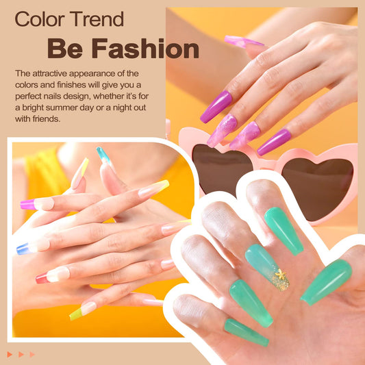 Lavender Violets 36 vivid gel shades for versatile nail art