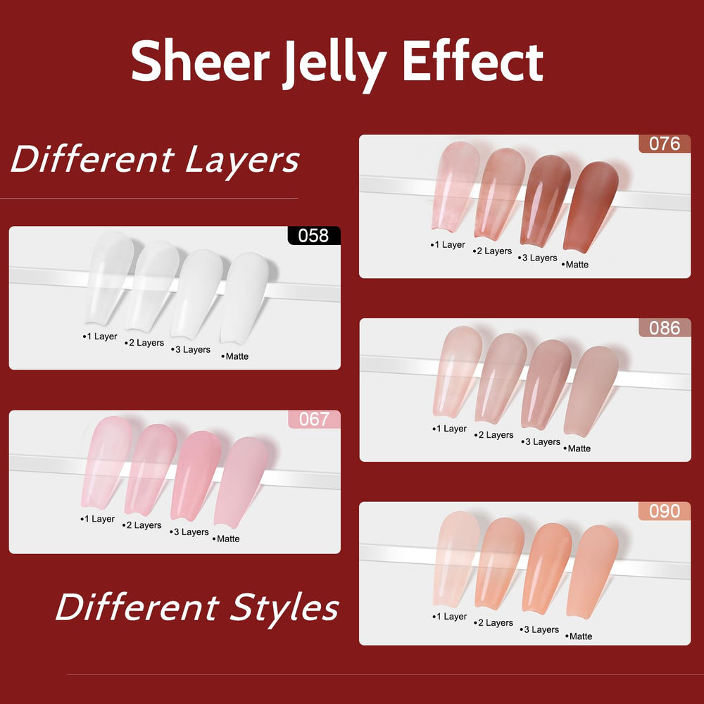 No-wipe top coats deliver glossy and matte finishes.