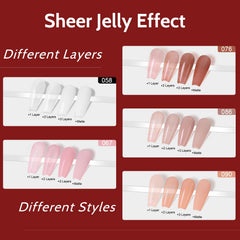 No-wipe top coats deliver glossy and matte finishes.