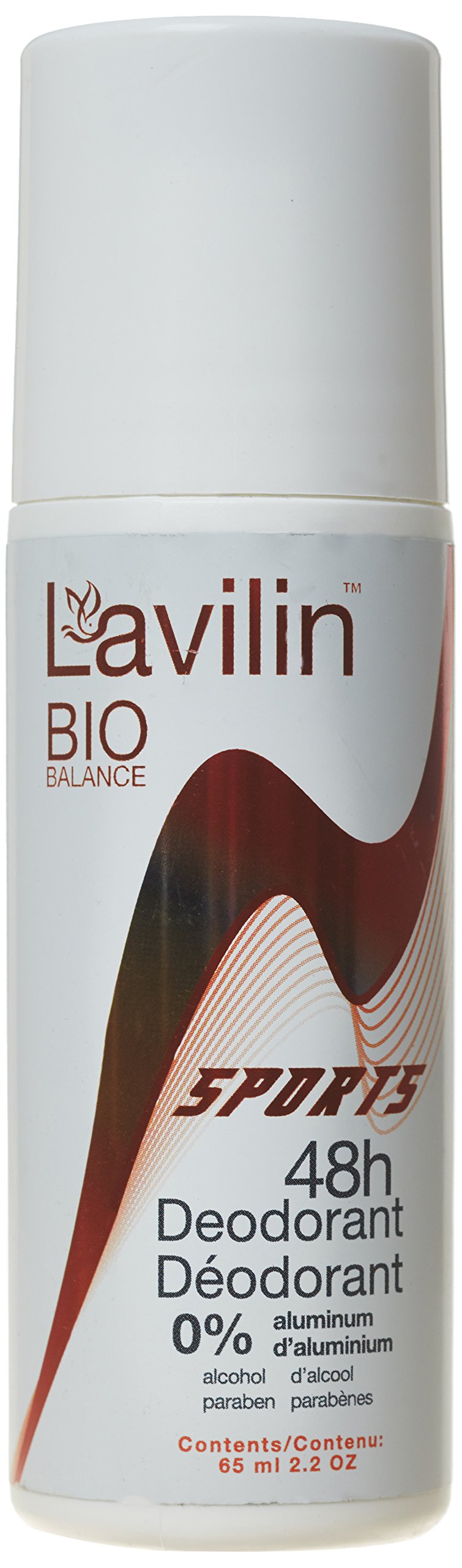 Lavilin 48h Sport Roll-On bottle showcases long-lasting odor protection for active days