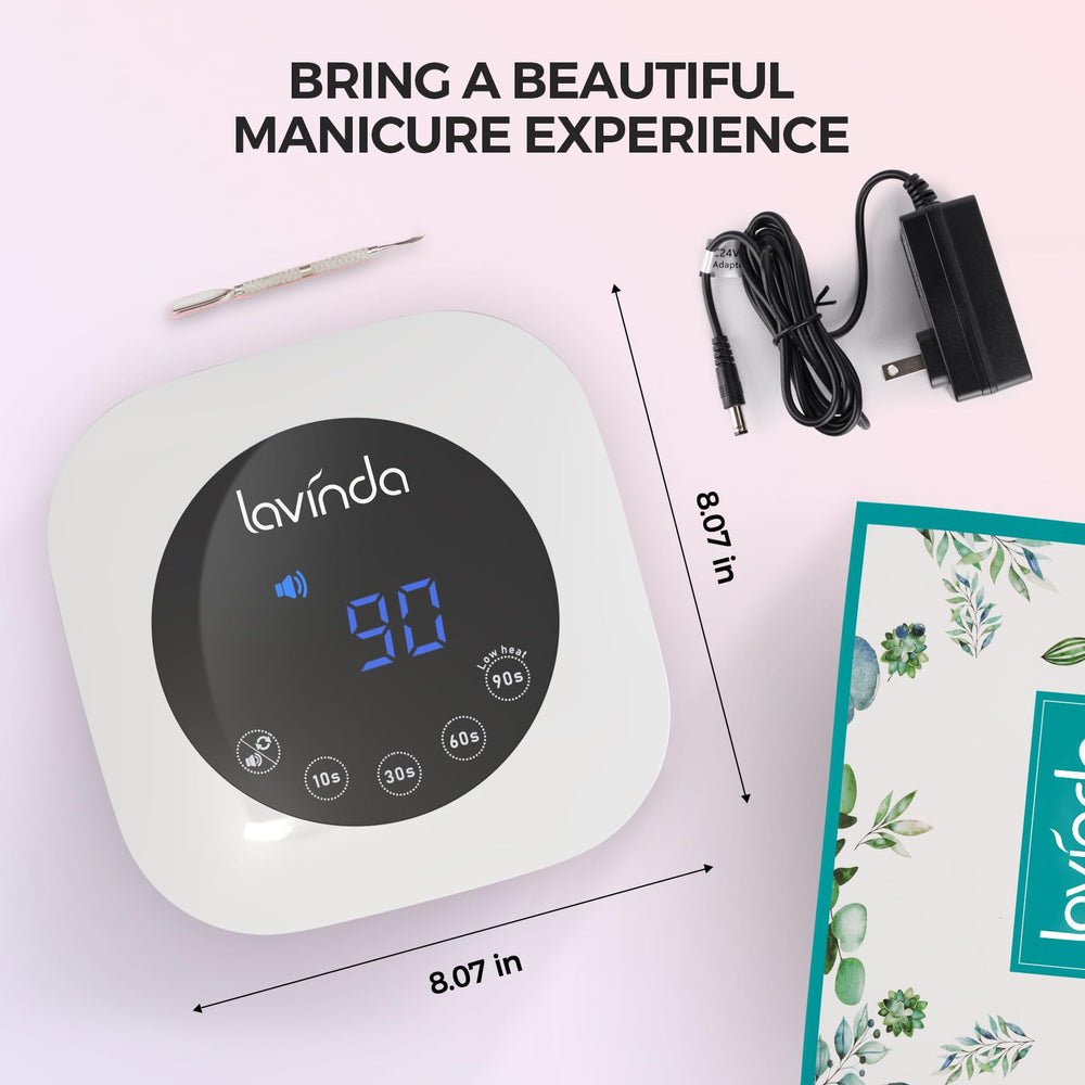 Original Lavinda charger included for reliable performance