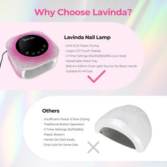 Lavinda lamp rhinestone detail adds chic style to professional settings.