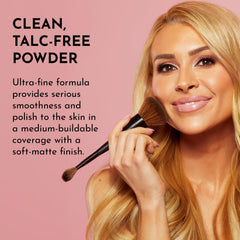 Lawless compact open reveals smooth, even skin tone.