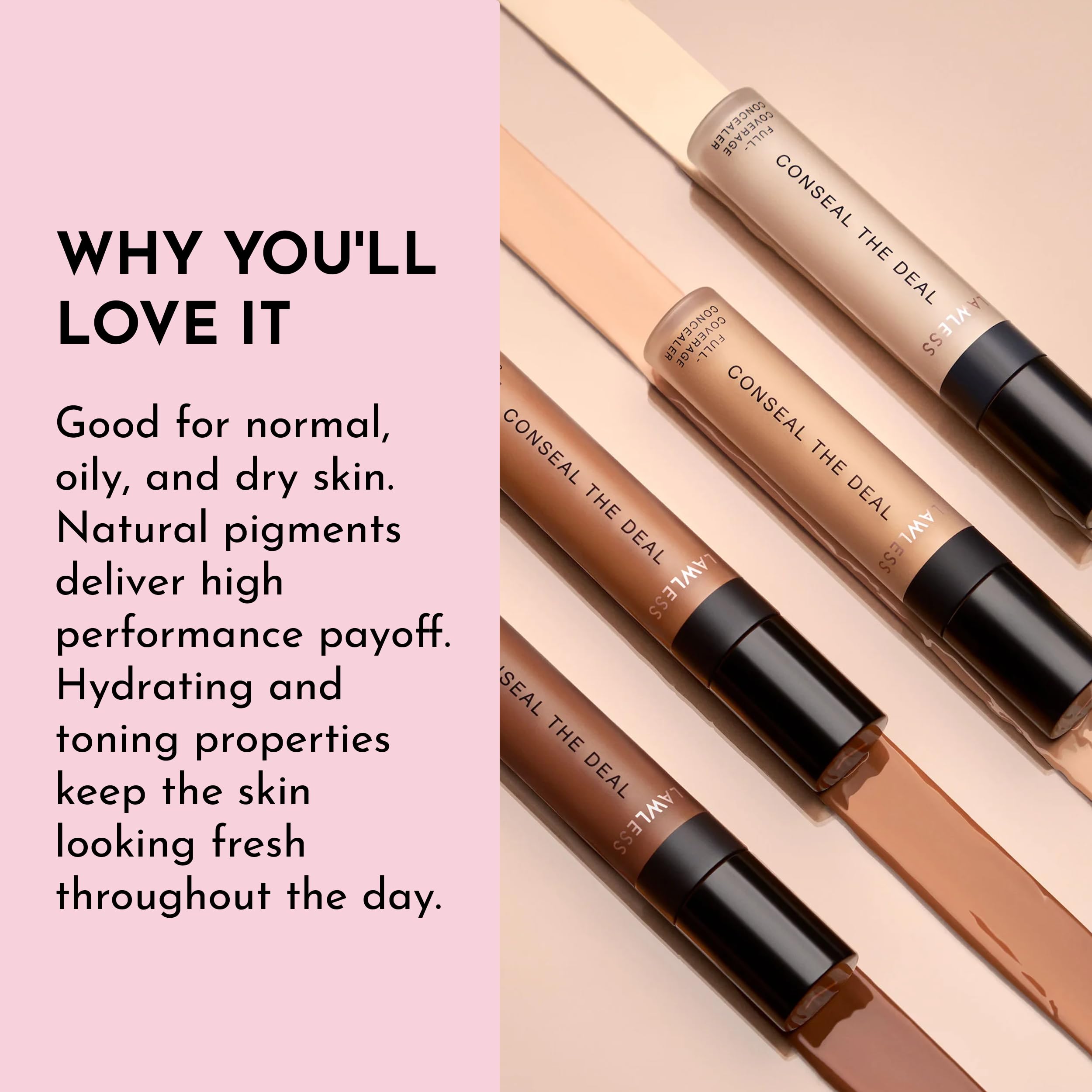 Lawless Conseal The Deal packaging box and tube