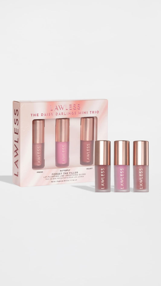 Lawless Daisy Darlings Butterfly gloss tube with vivid sheer color