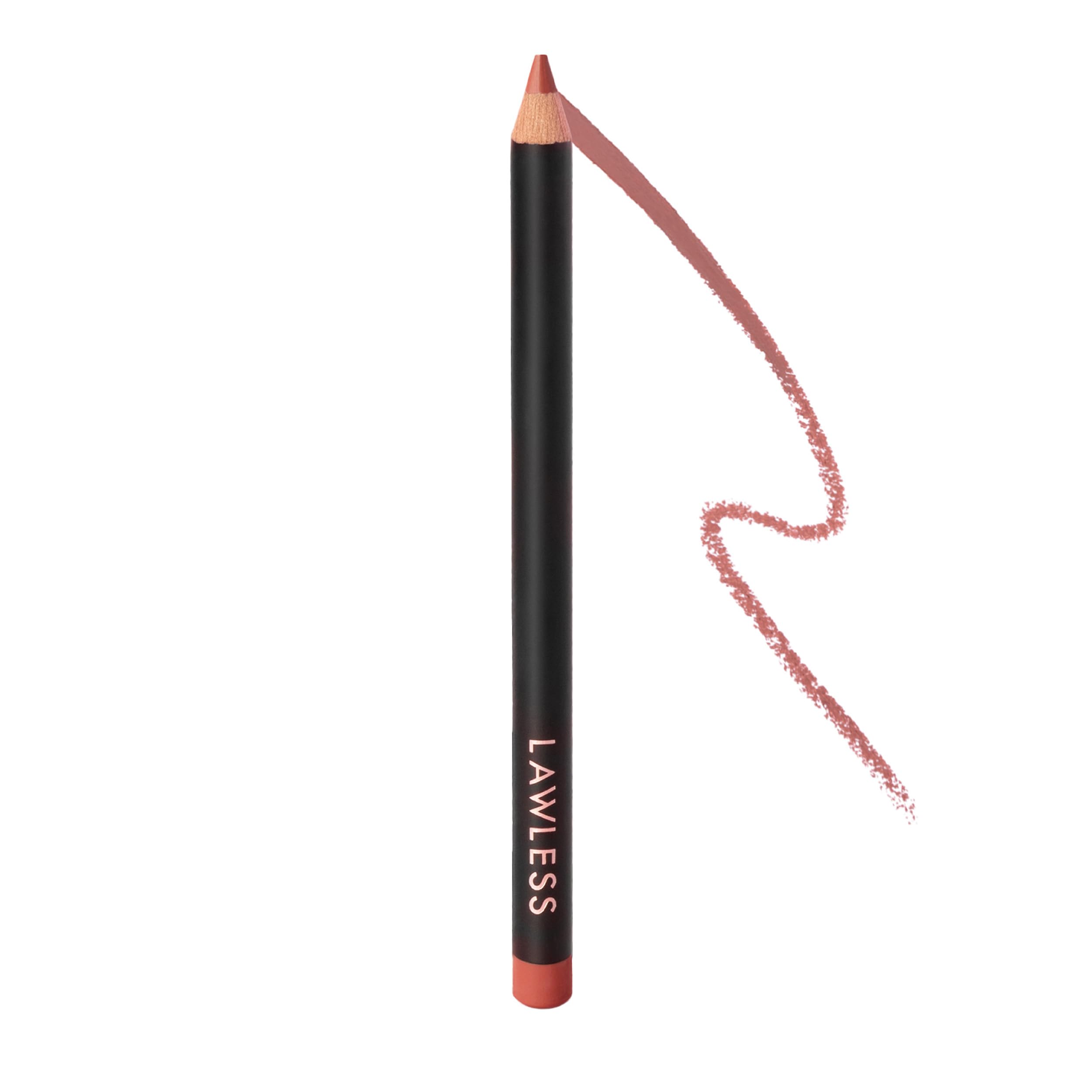 Lawless Forget the Filler Definer Liner Cinnamon packaging, clean formula for precise lip lines.