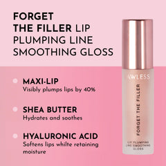 Lawless Forget the Filler gloss applicator wand delivers smooth, comfortable application.