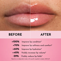 Night routine with Lawless gloss for nourishment and shine