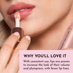 Lawless Forget the Filler gloss night routine shot hints at overnight hydration.