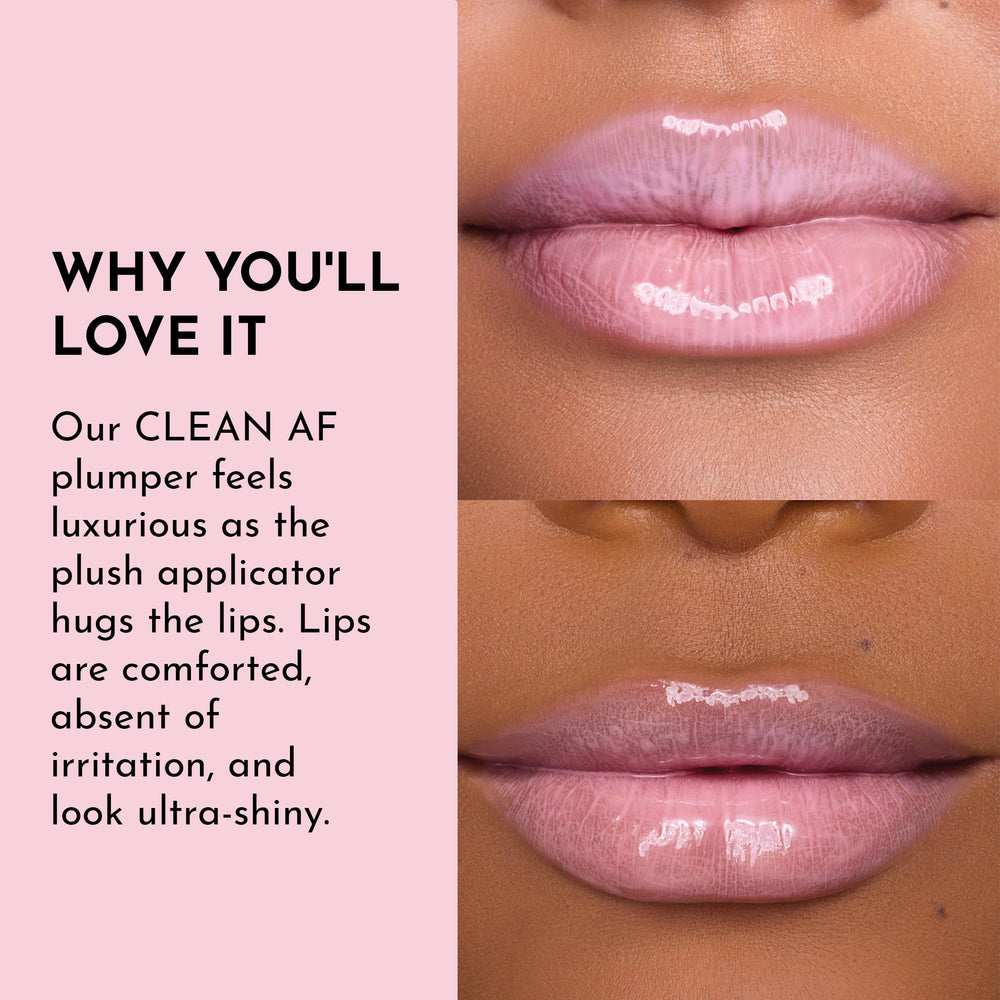 Lawless Forget the Filler gloss contains shea butter and rosehip for nourishing care.