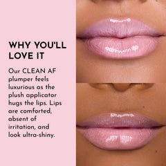 Lawless Forget the Filler gloss contains shea butter and rosehip for nourishing care.