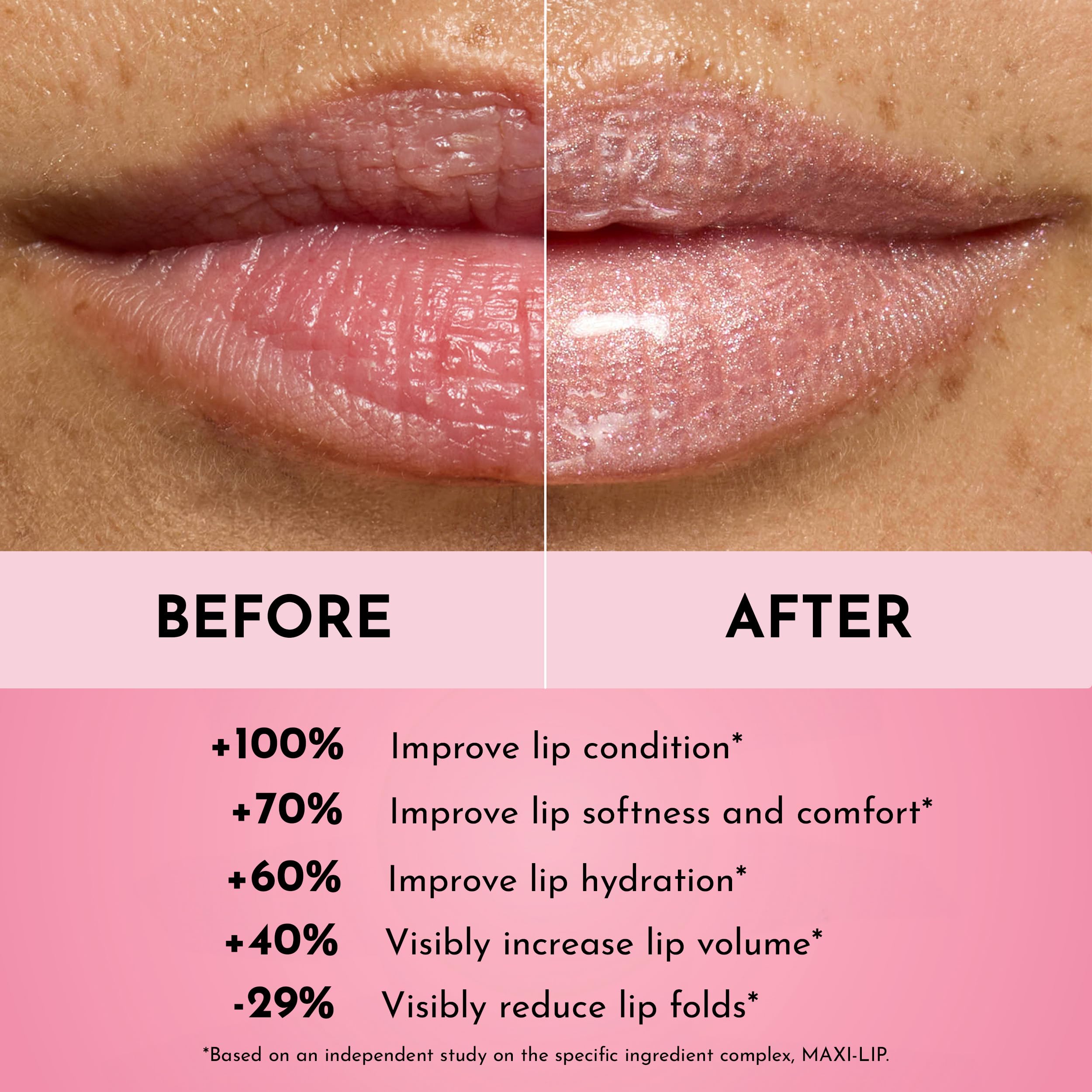 Lawless Forget the Filler Lip Gloss Candy Sky packaging on shelf signals premium vegan quality