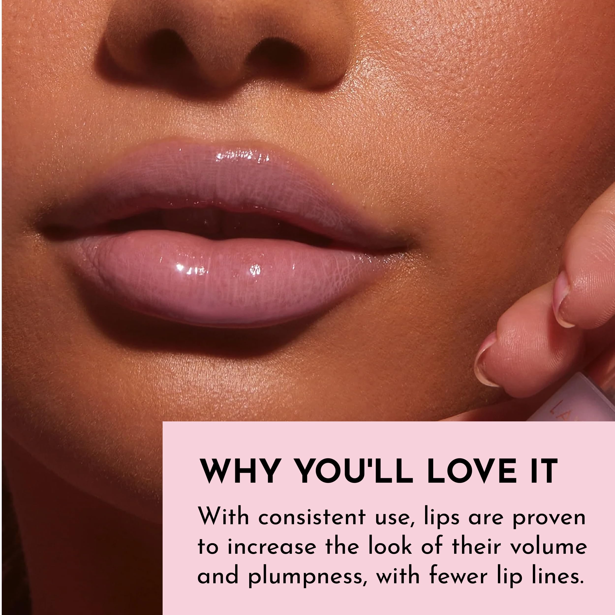 Lawless Forget The Filler Lip Plumper Lavender Sorbet packaging close-up