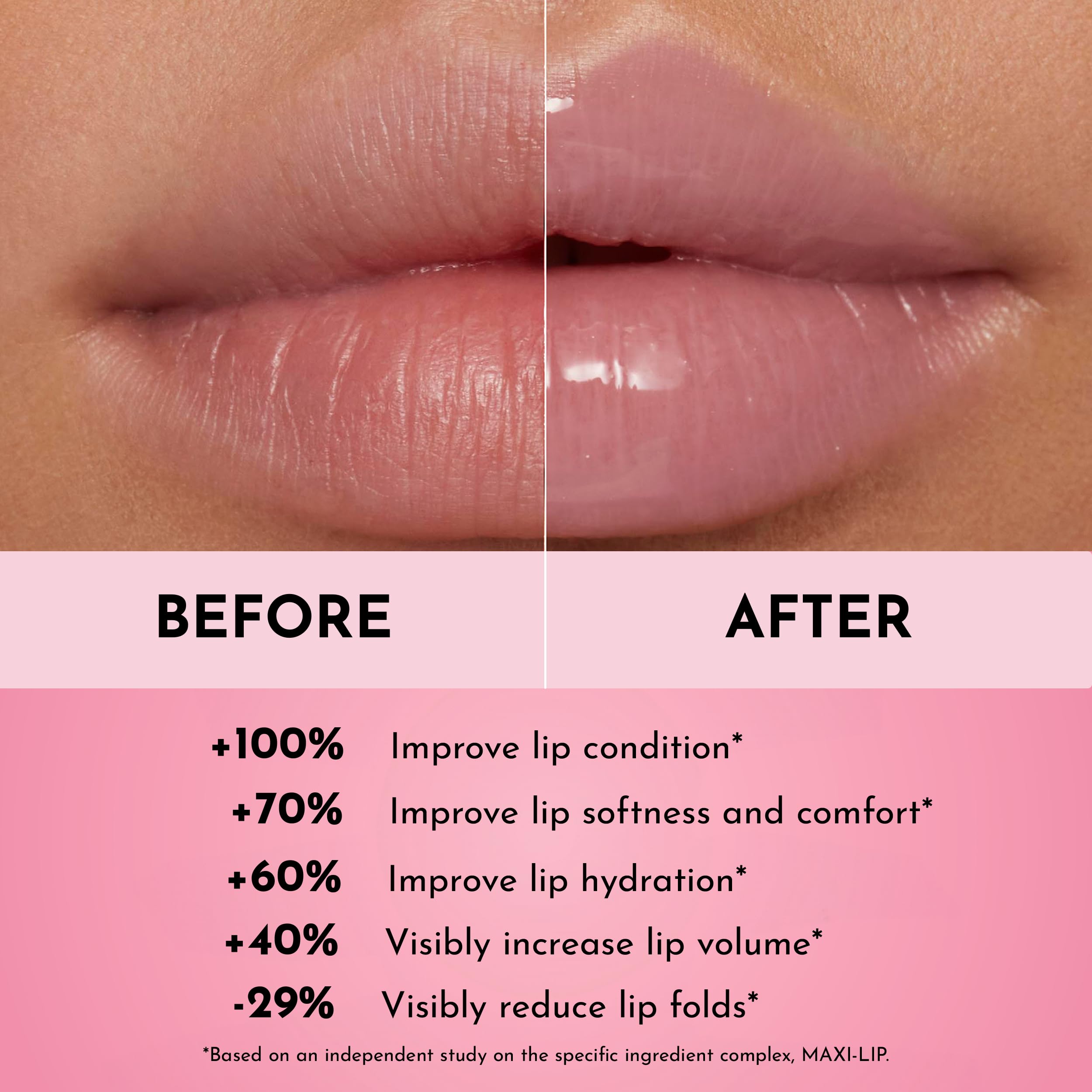 Lawless Forget The Filler Lip Plumper Lavender Sorbet swatch shows smooth surface
