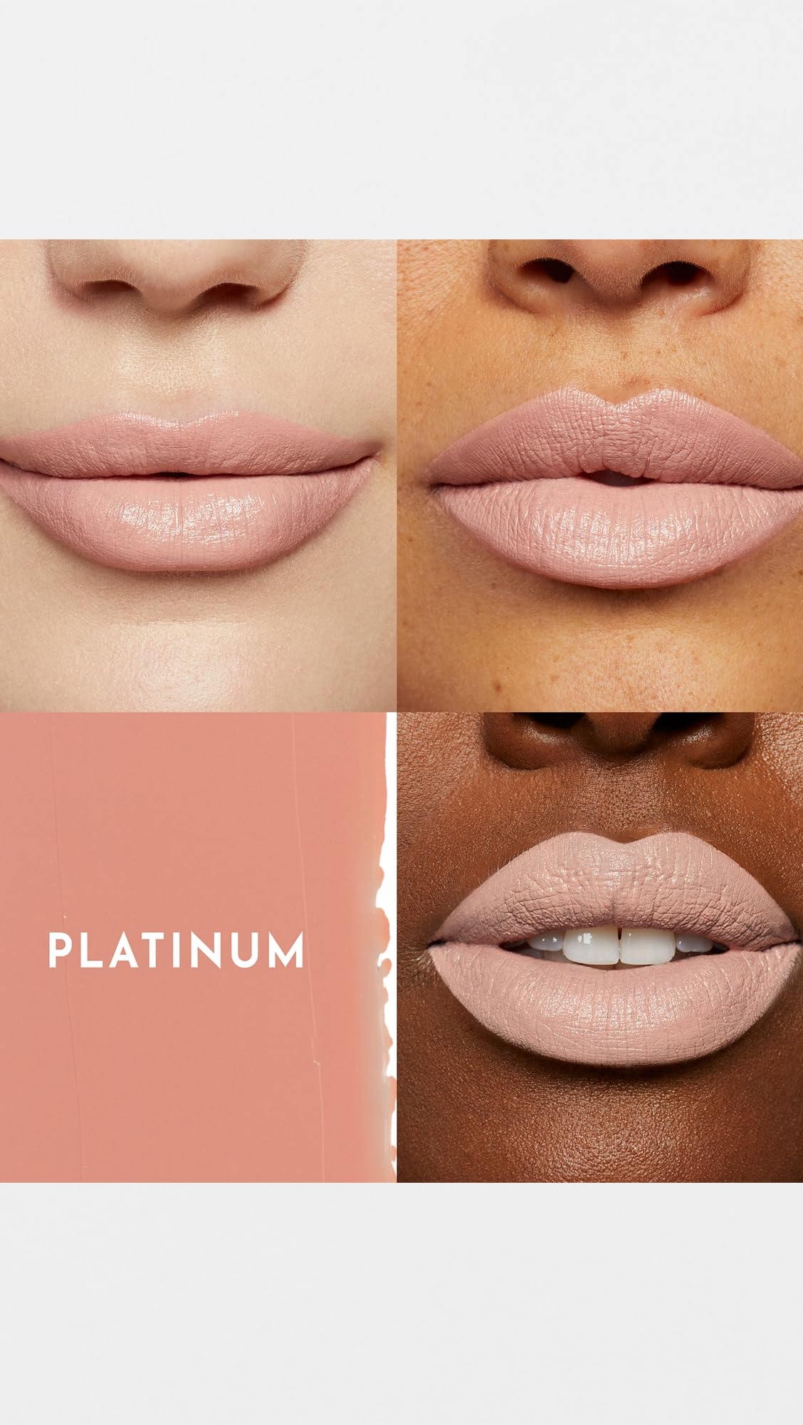 Lawless Forget the Filler satin finish highlights balanced lip contour.