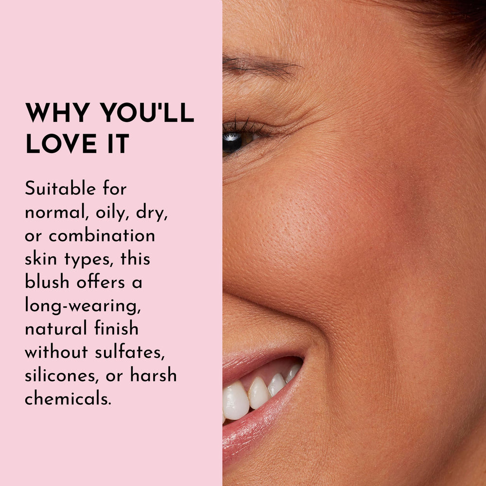 LAWLESS Make Me Blush Daisy Pink with shea butter for moisture.