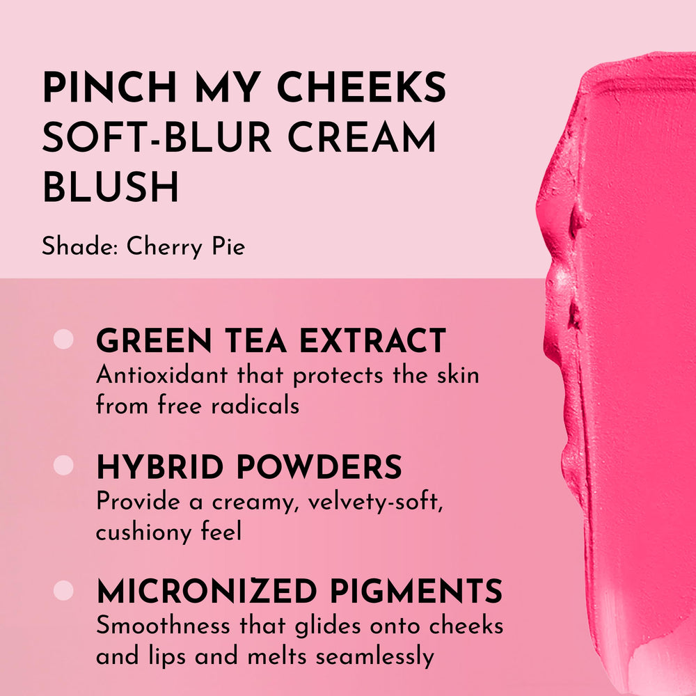 Lawless Pinch My Cheeks soft-blur finish close-up showing natural glow