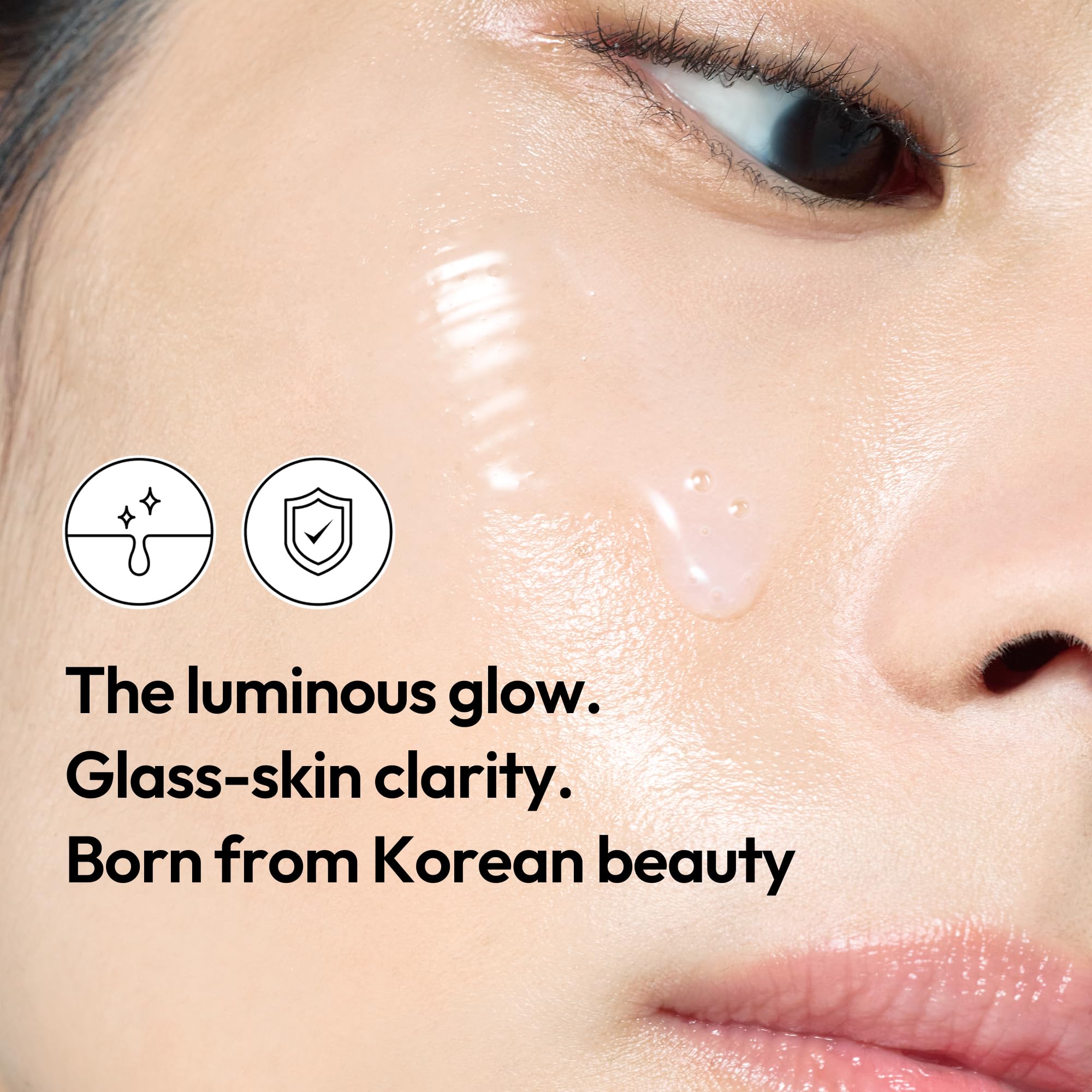 LAYERLAB Barrier Boost Serum clinical studies graphic indicating calming appearance.