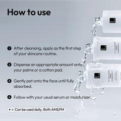 LayerLab Hyaluronic First Essence on skin demonstrates instant hydration with no stickiness.