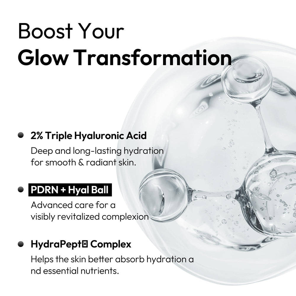 Close-up of Texture: LayerLab Hyaluronic First Essence appears watery and fast-absorbing.