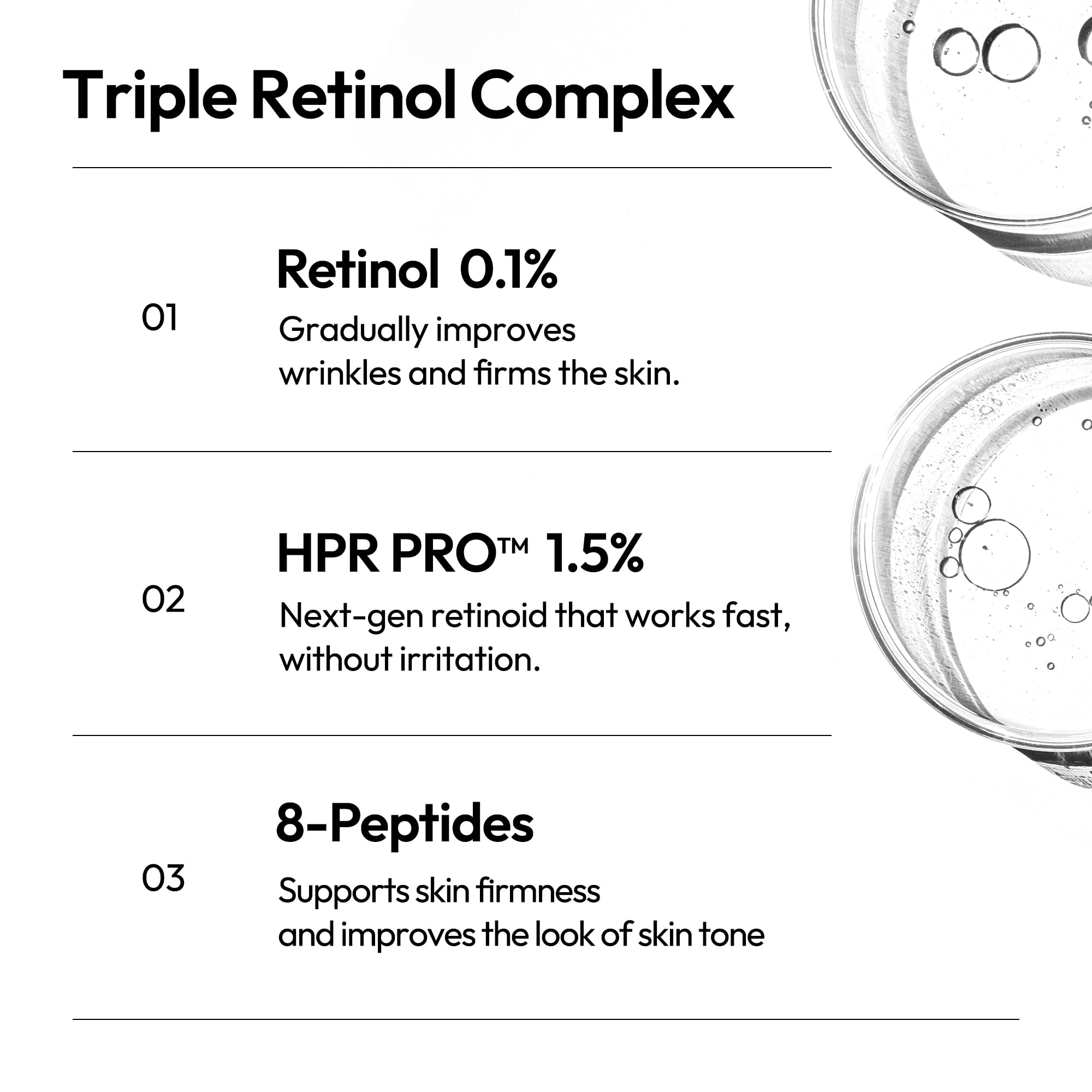 LayerLAB dropper dispensing serum for a smooth, fast-absorbing routine.