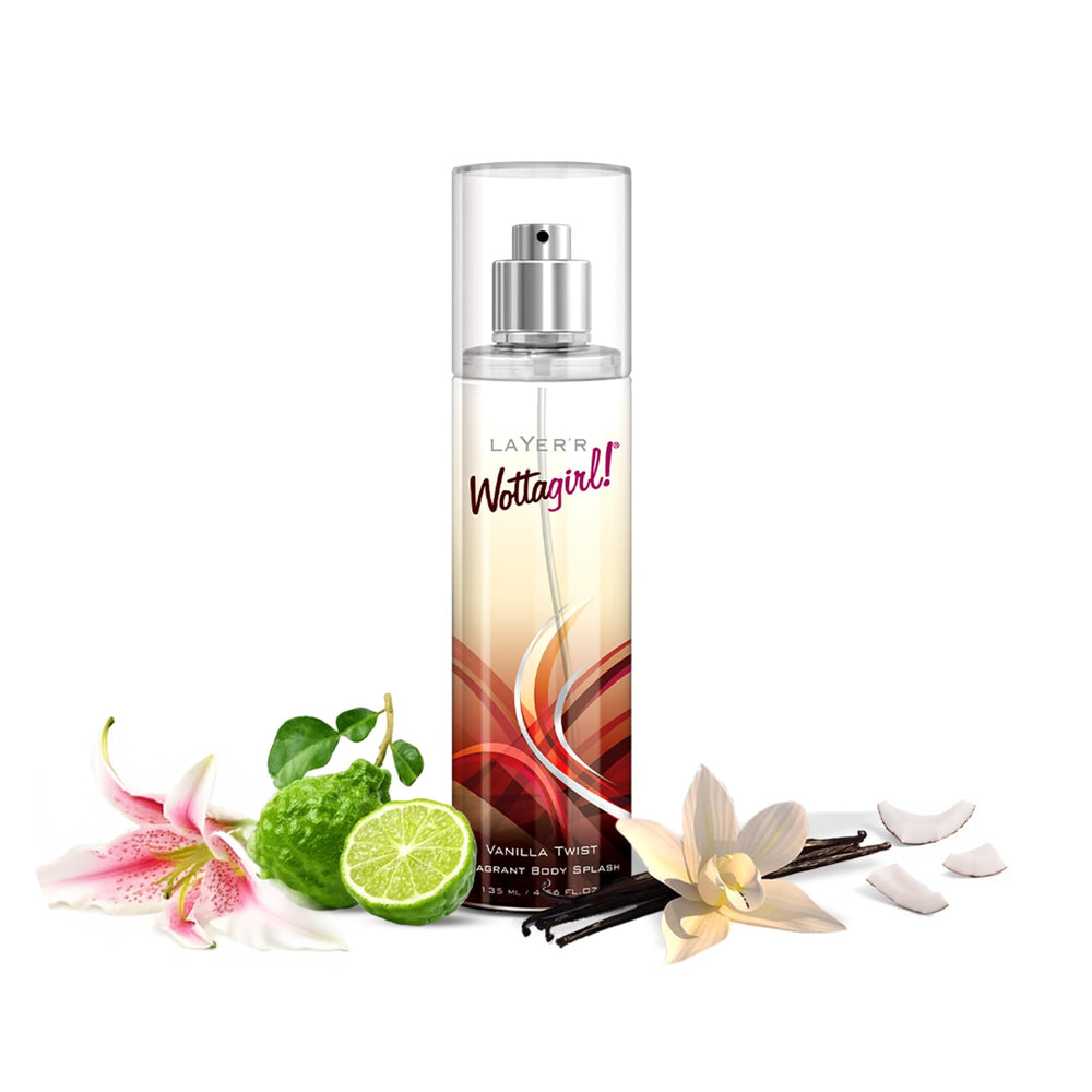Layer'r Wottagirl Vanilla Twist bottle ready for everyday freshness.
